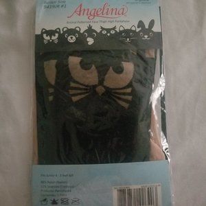Animal printed pantyhose